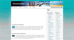 Desktop Screenshot of honeymoonholiday-s.com